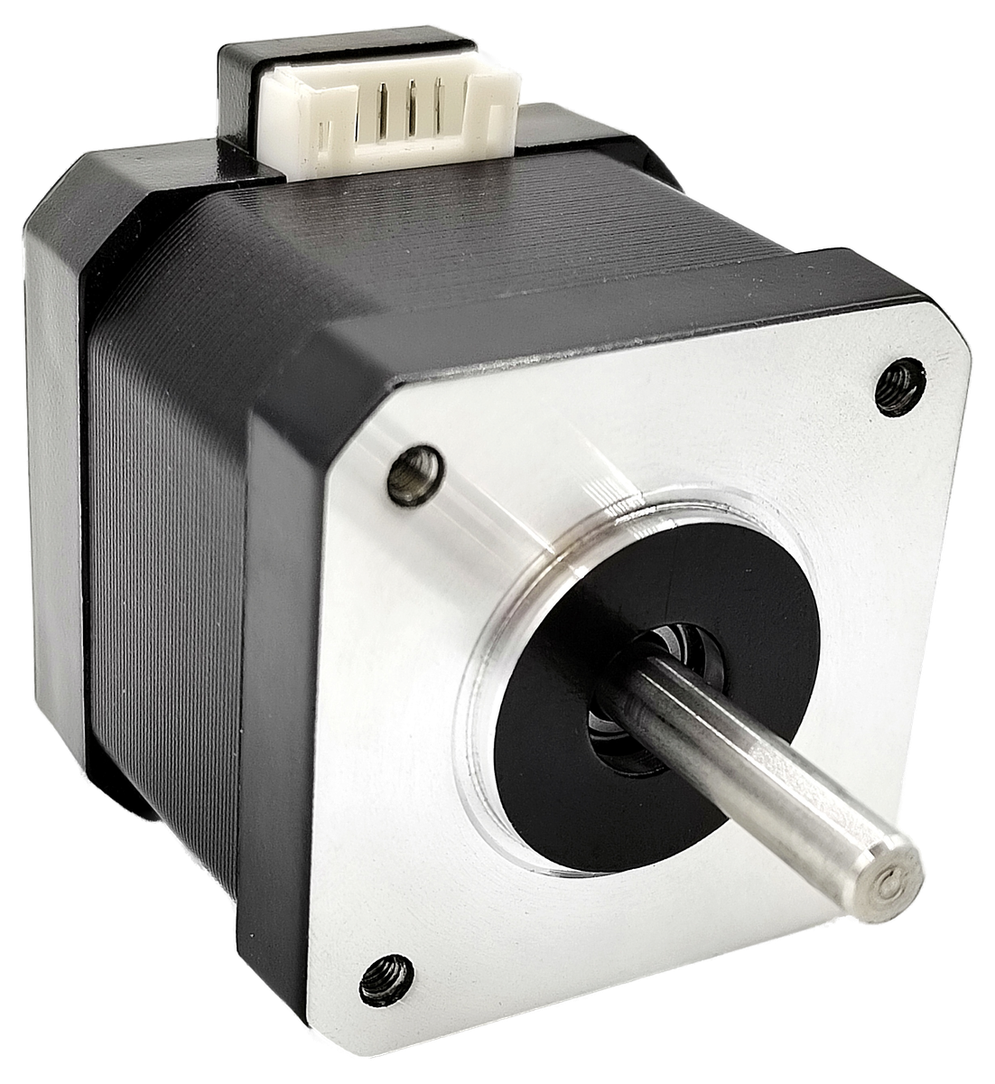 Gearotons M17 servomotor, three-quarter view