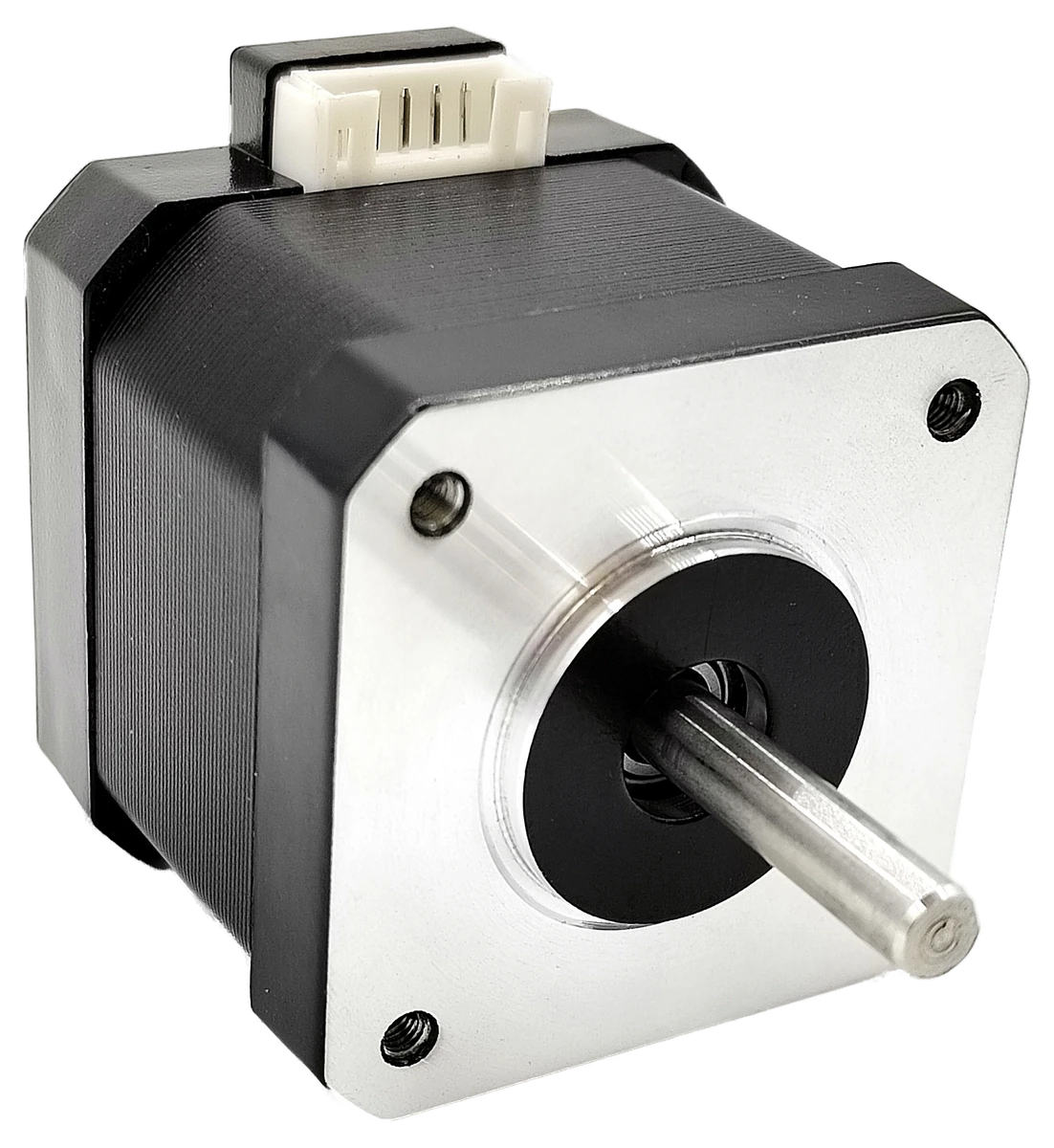 Gearotons M17 servomotor, three-quarter view